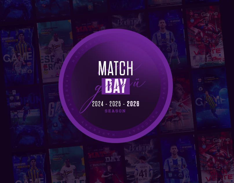 ETSPORTMEDIA maç günü tasarımı